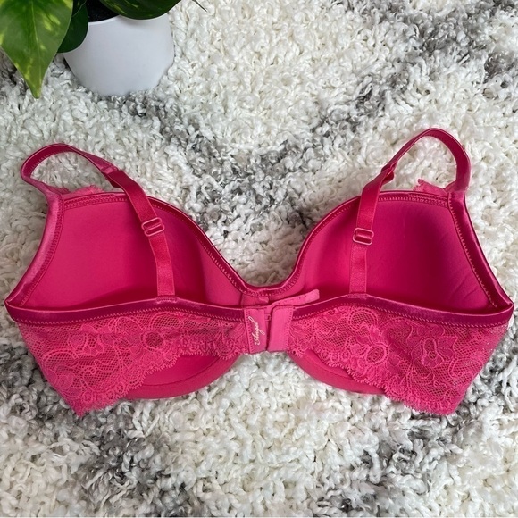 Vintage Victorias Secret Floral Lace Lined Demi Bra size 34D - Picture 5 of 11